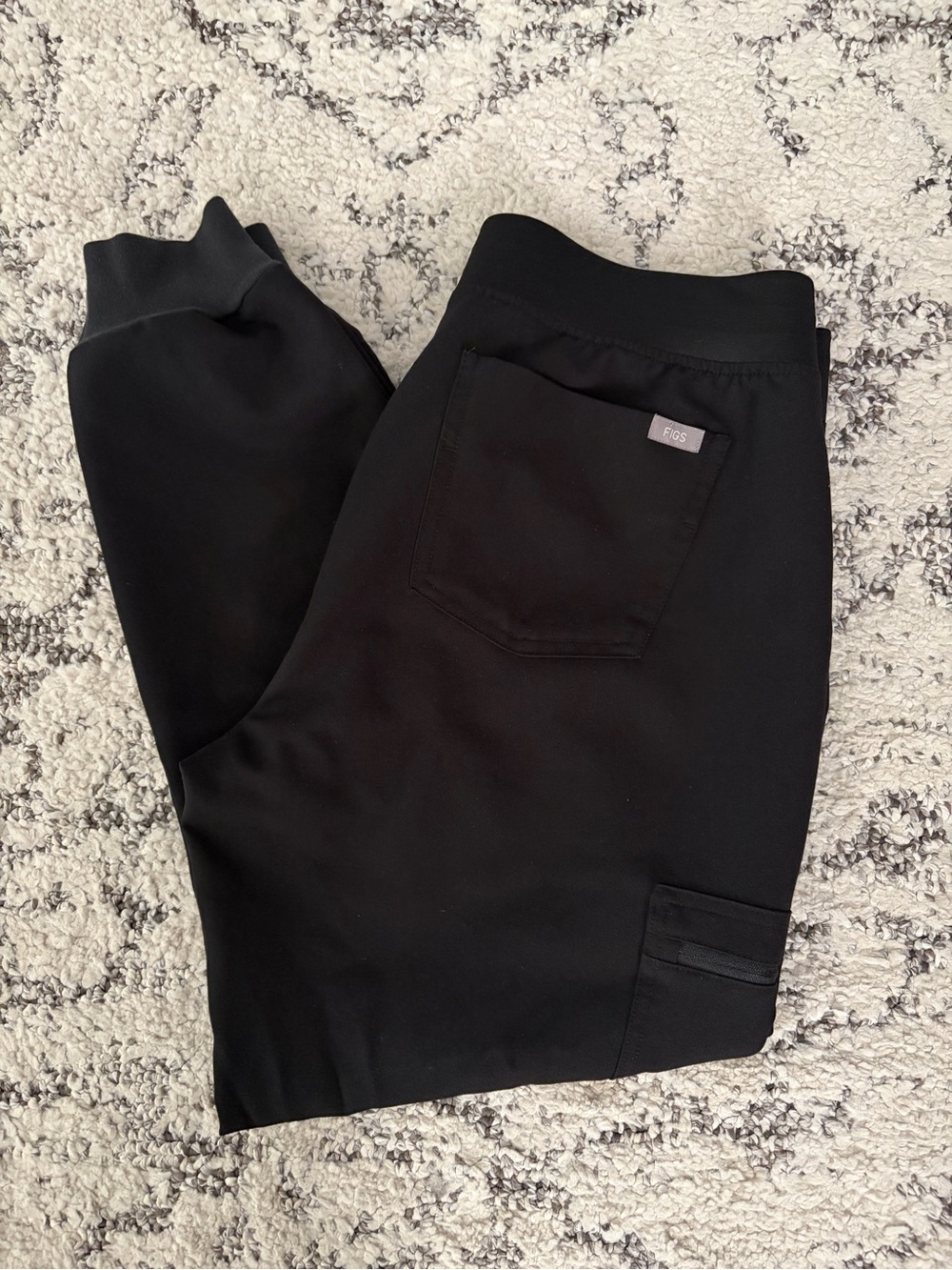 Black figs scrub pant